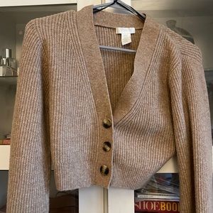 H&M crop cardigan